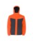 MEN'S FULL SHARE JACKET - ORANGE/GREY 3X-LARGE